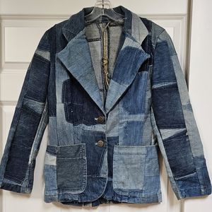 Vintage Denim Blazer